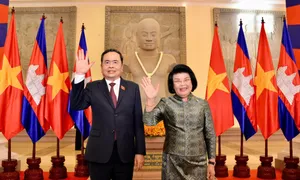 'Việt Nam muốn gắn kết chặt chẽ với Campuchia trong kỷ nguyên mới' 'Việt Nam muốn gắn kết chặt chẽ với Campuchia trong kỷ nguyên mới'